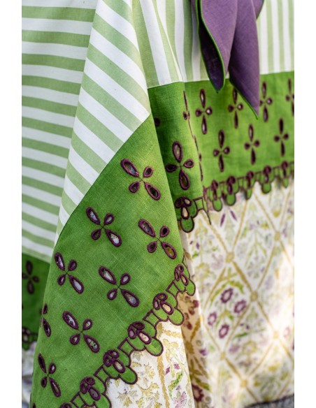 Nappe en coton Amalfi enduit