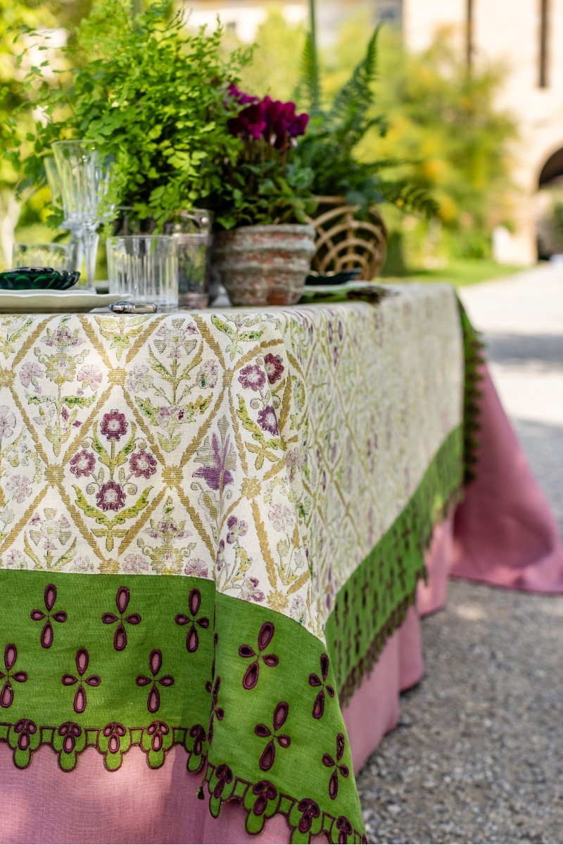 Amalfi Cotton Tablecloth