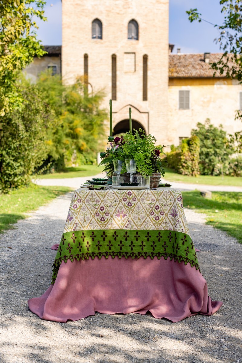Amalfi Cotton Tablecloth