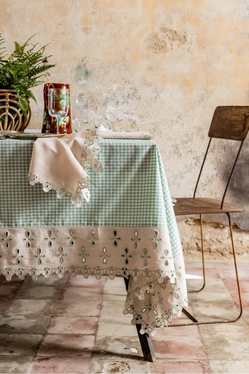Amalfi Cotton Tablecloth