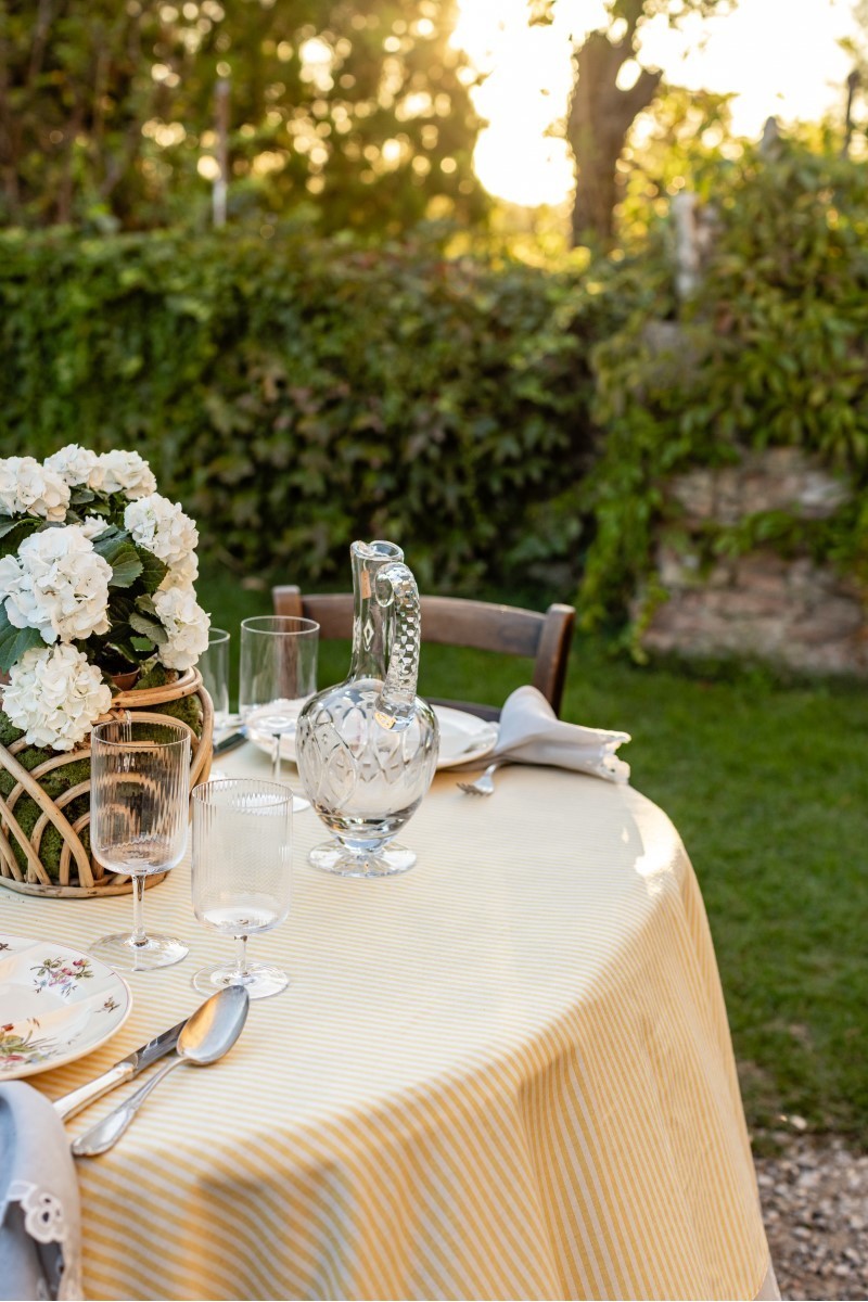 Amalfi Cotton Tablecloth