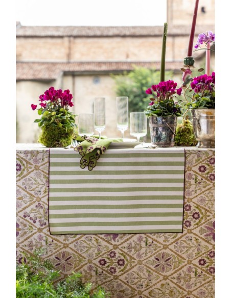 Chemin de table Filo en coton 