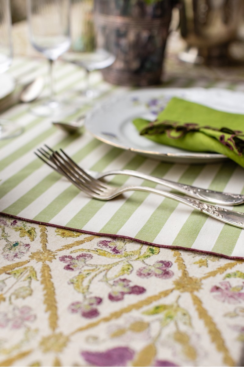 Chemin de table Filo en coton 