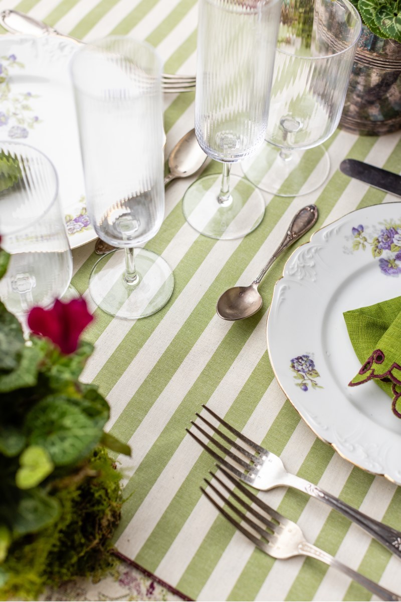 Chemin de table Filo en coton 