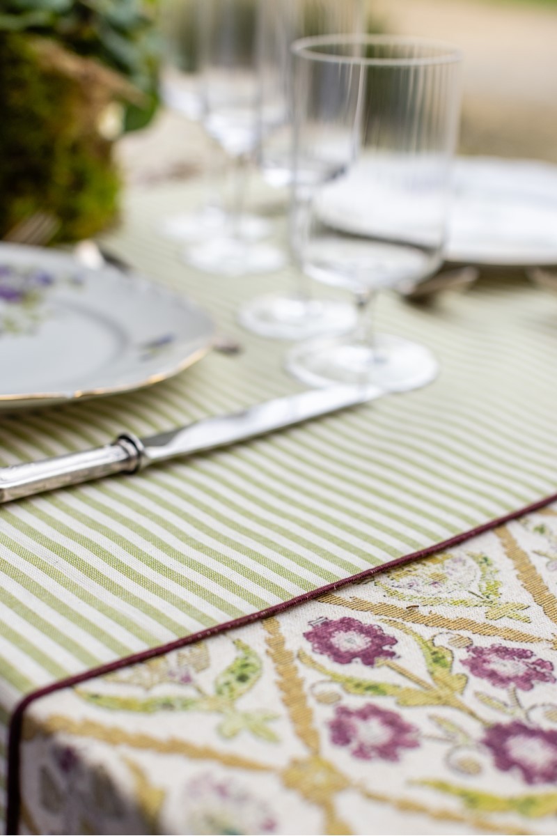 Stain Resistant Cotton Filo Runner