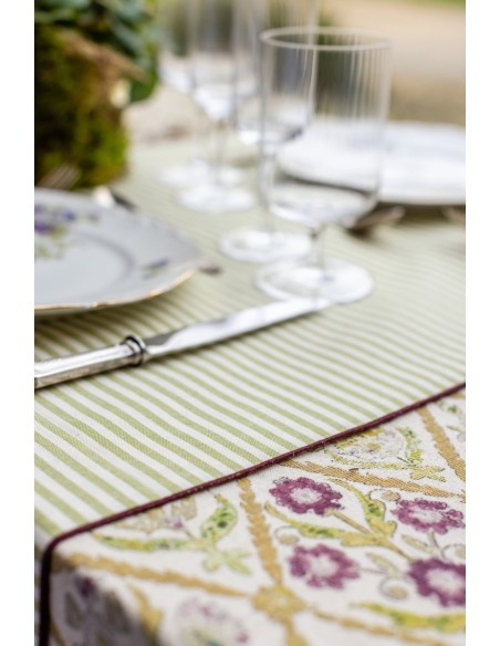 Stain Resistant Cotton Filo Runner