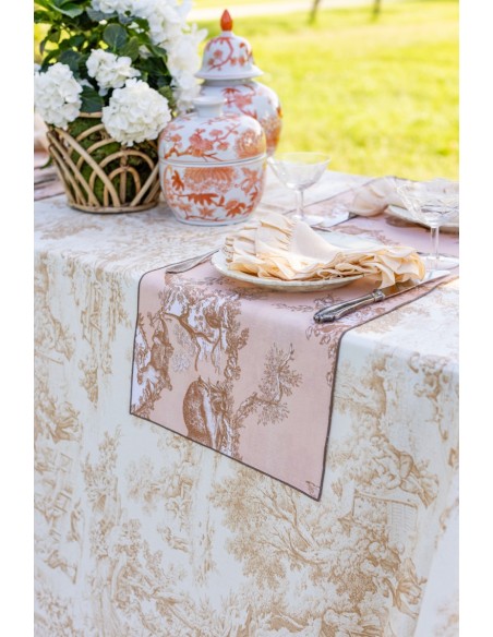 Stain Resistant Cotton Filo Runner