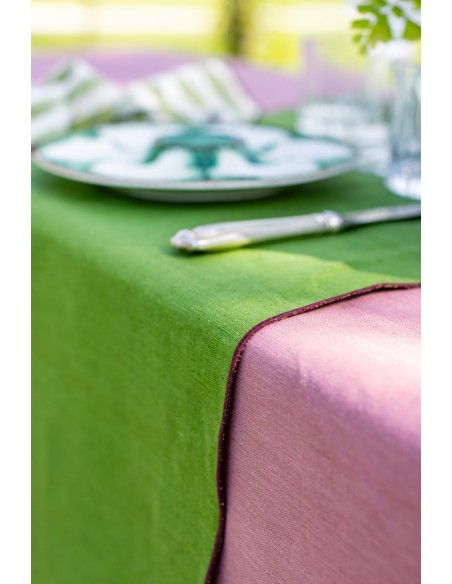 Stain Resistant Linen Runner