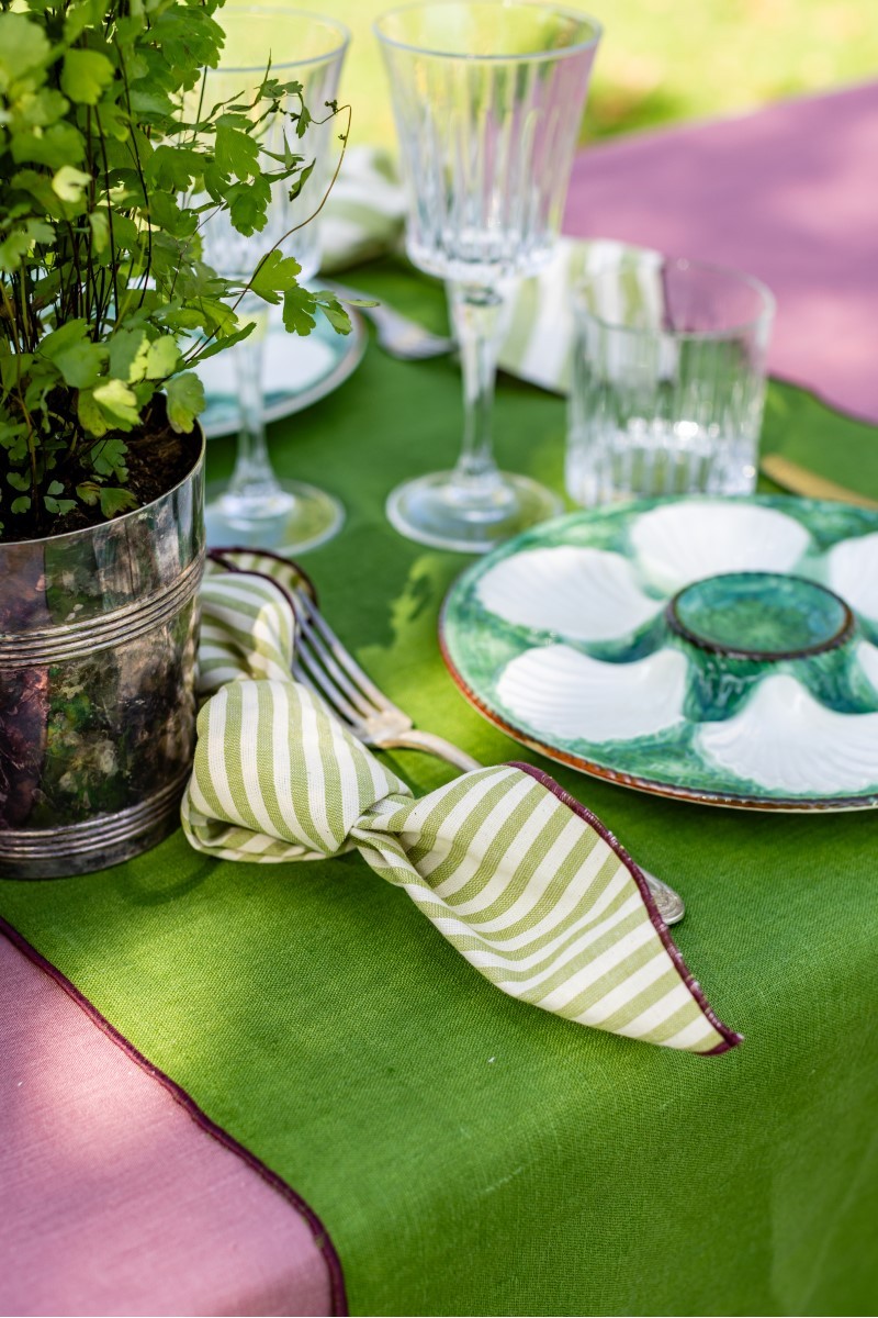 Runner Filo in Lino Antimacchia