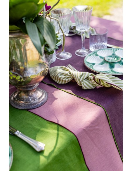 Stain Resistant Linen Runner