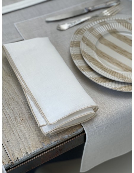 Serviette en lin Filo