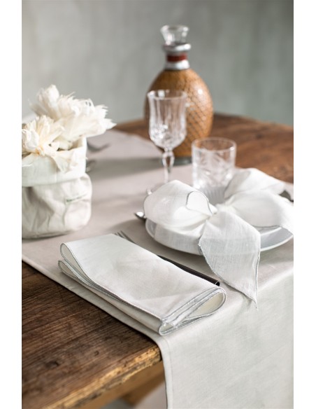 Serviette en lin Filo