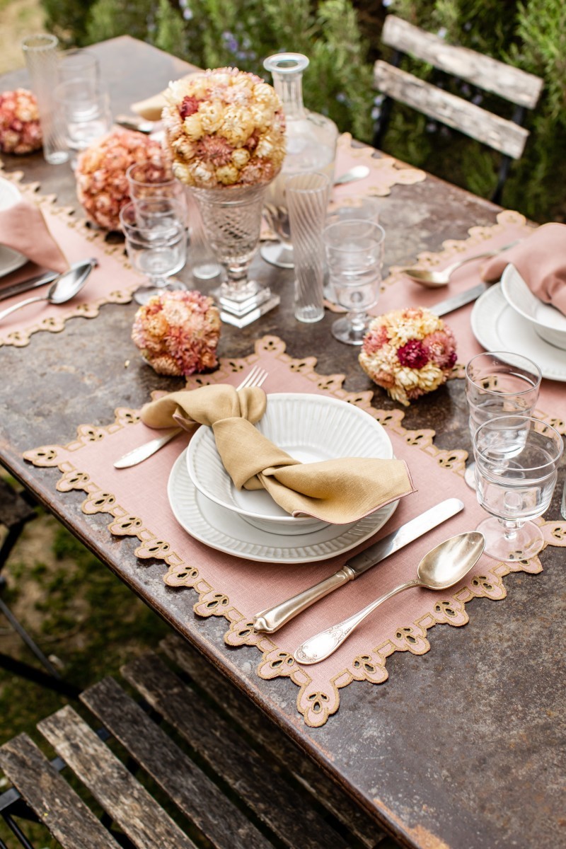 Amalfi Placemat in Stain Resistant Linen