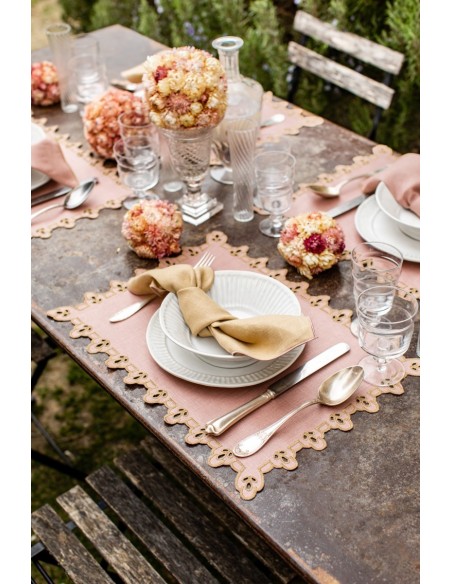 Amalfi Placemat in Stain Resistant Linen