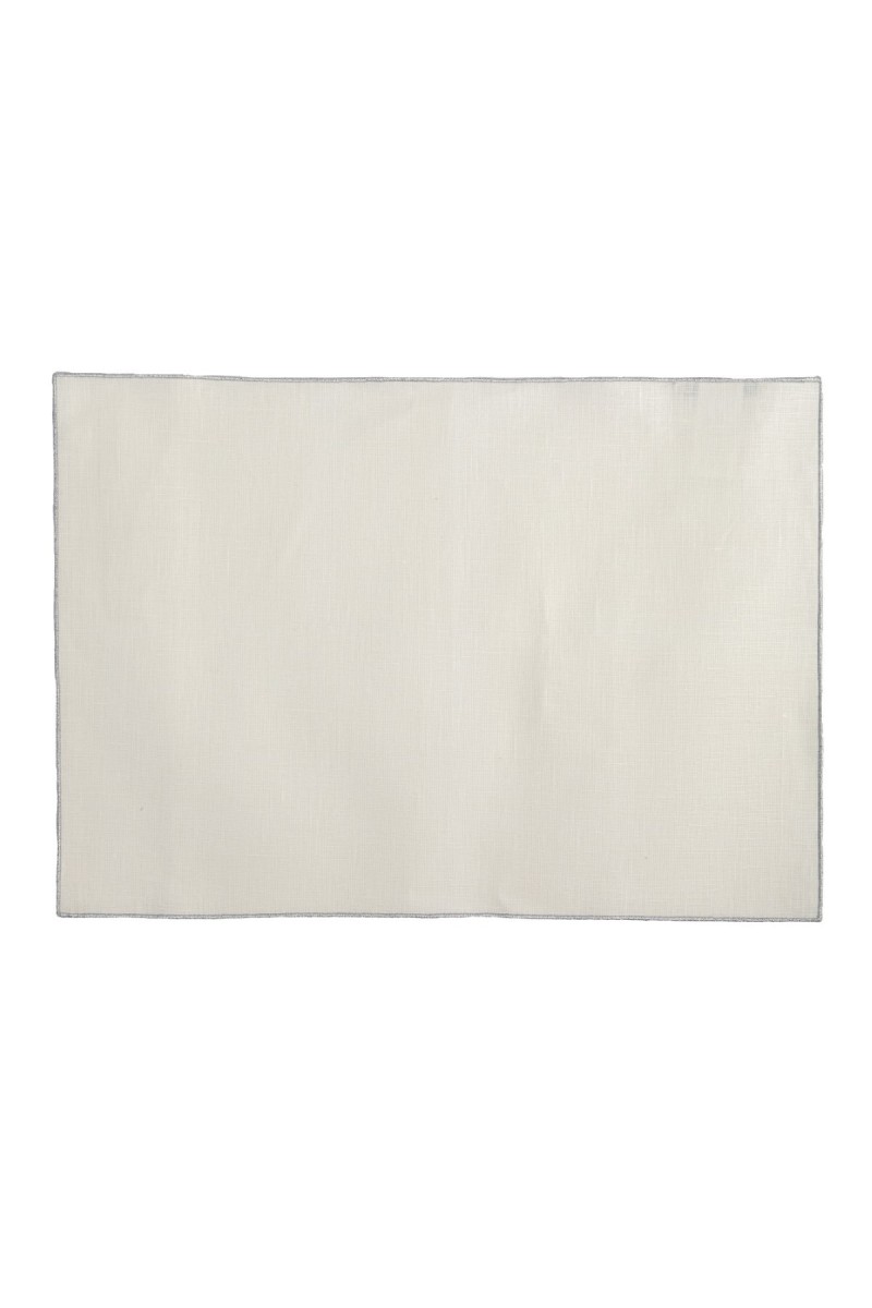 Linen Placemat Stain Resistant Filo