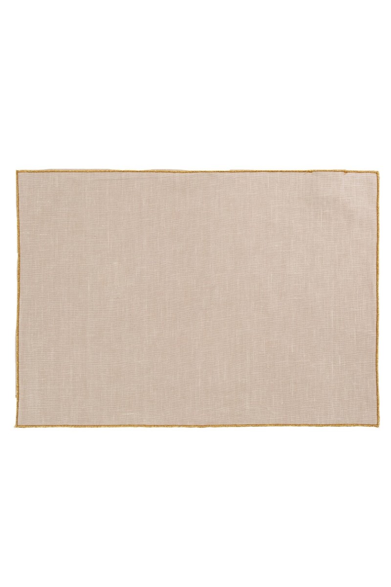 Linen Placemat Stain Resistant Filo