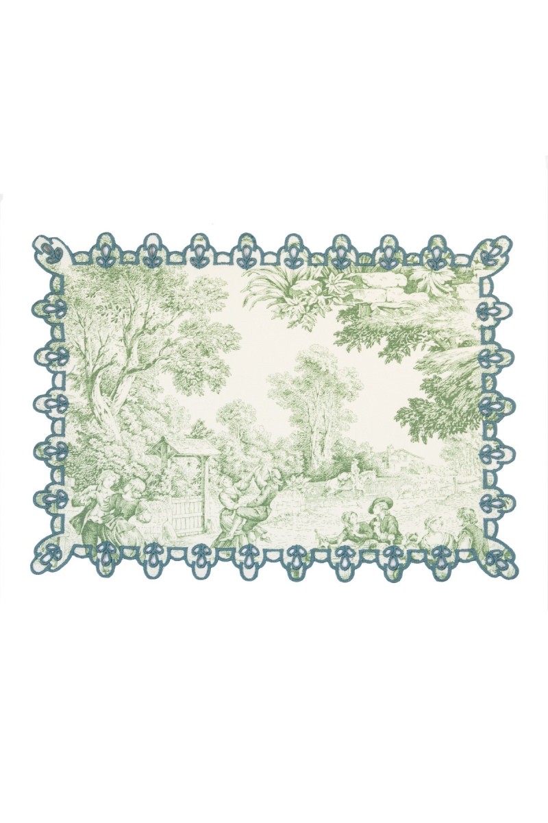 Amalfi Placemat in Stain Resistant Cotton