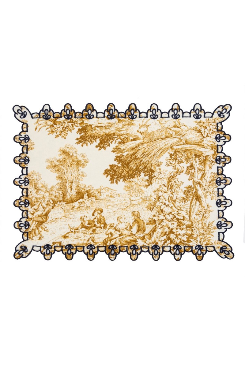 Amalfi Placemat in Stain Resistant Cotton