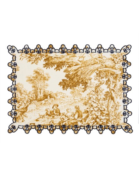 Amalfi Placemat in Stain Resistant Cotton