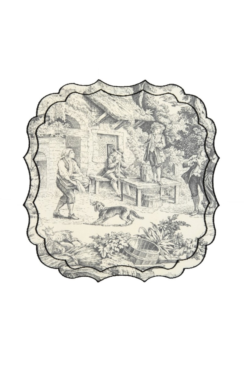 Set de table Firenze en coton enduit