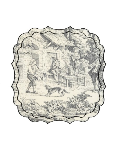 Set de table Firenze en coton enduit