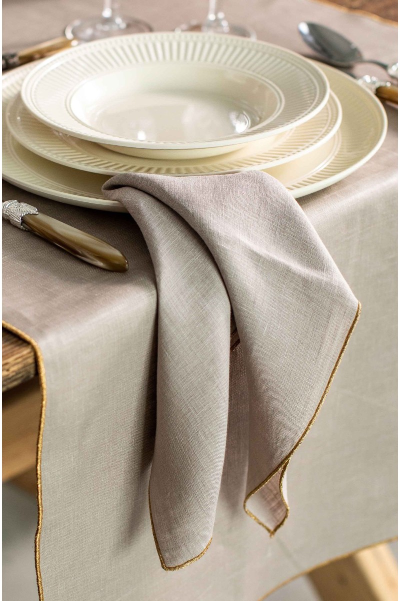 Serviette en lin Filo