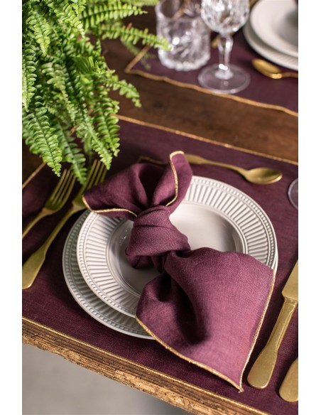 Serviette en lin Filo