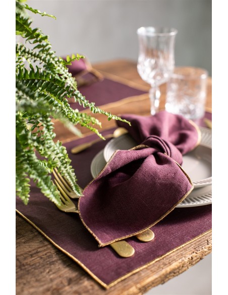 Serviette en lin Filo