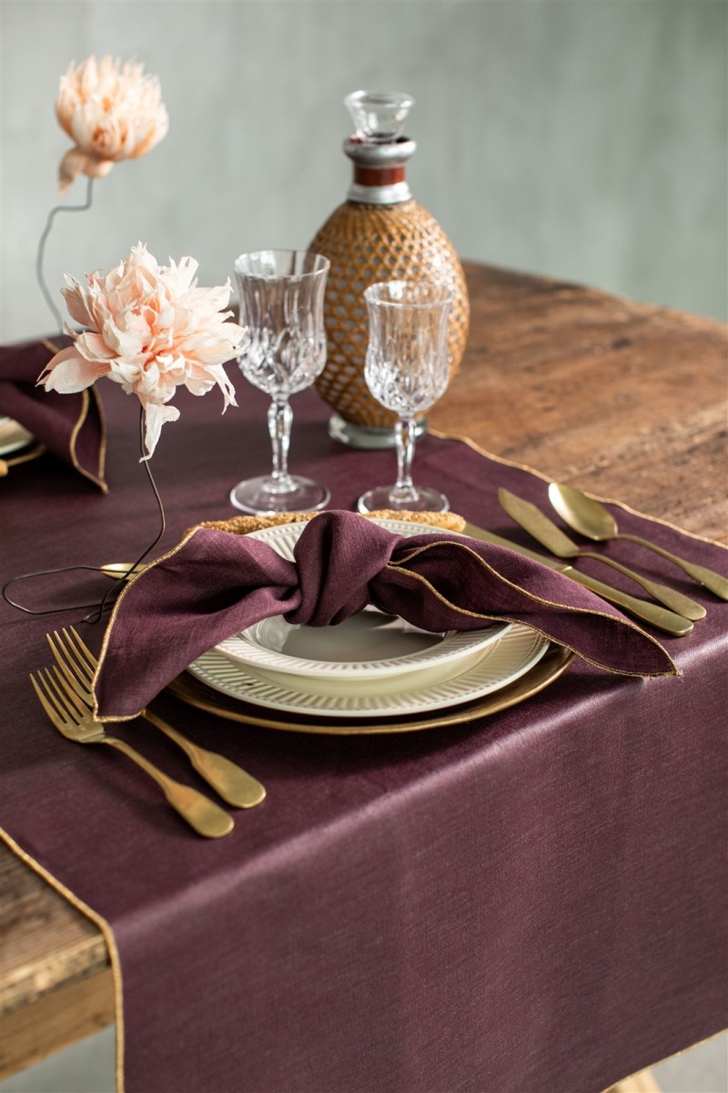 Serviette en lin Filo