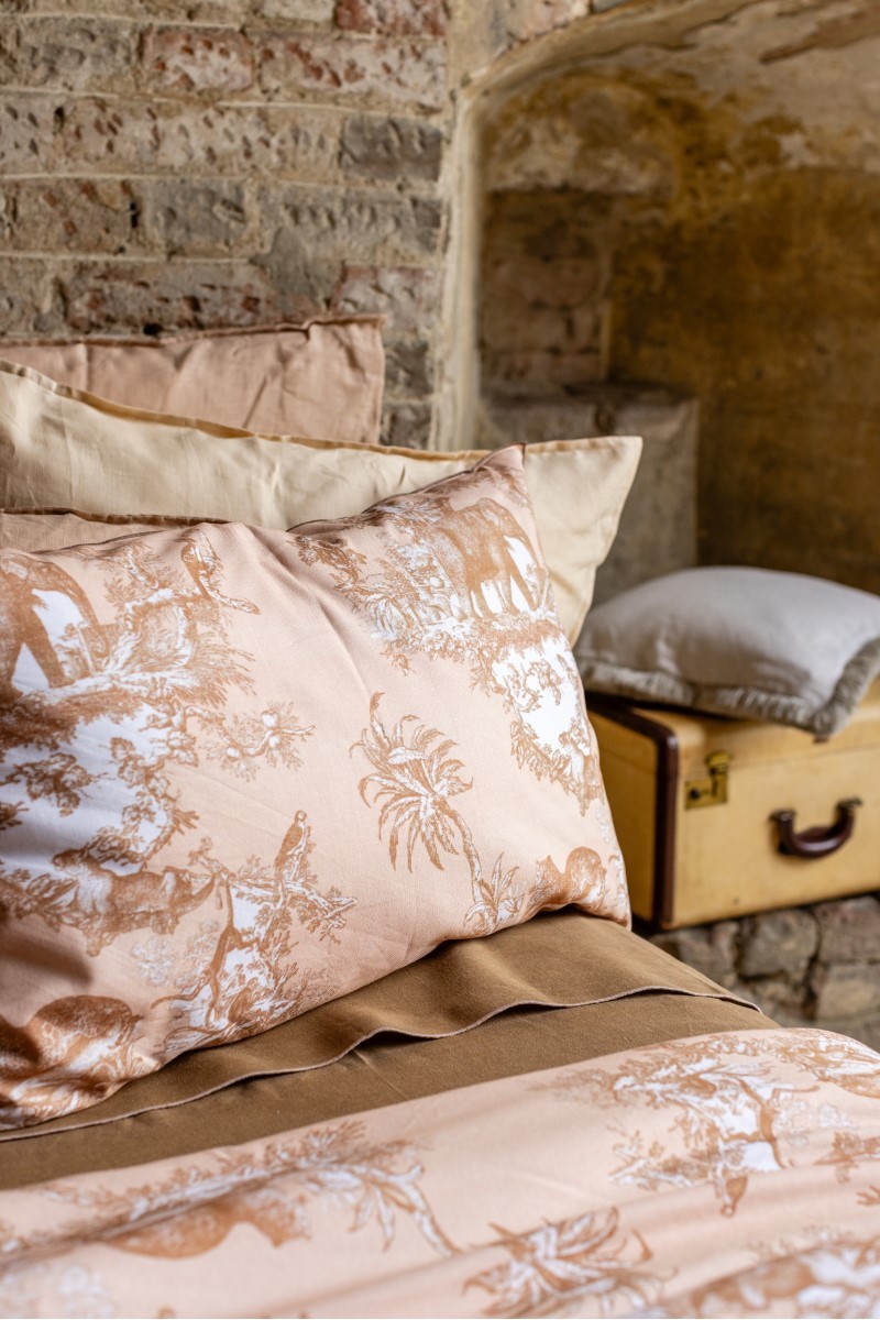 Taie d'oreiller en fil de coton