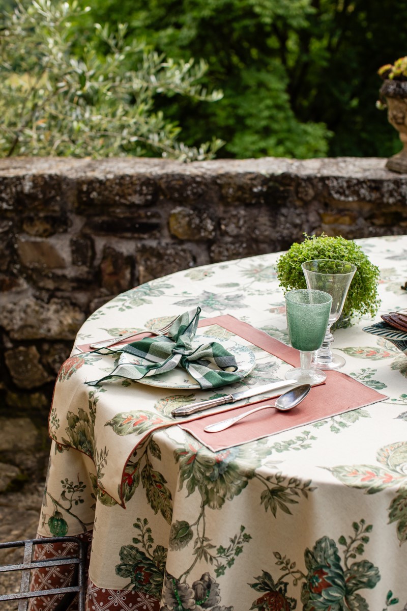 Nappe Nastri en coton antitache