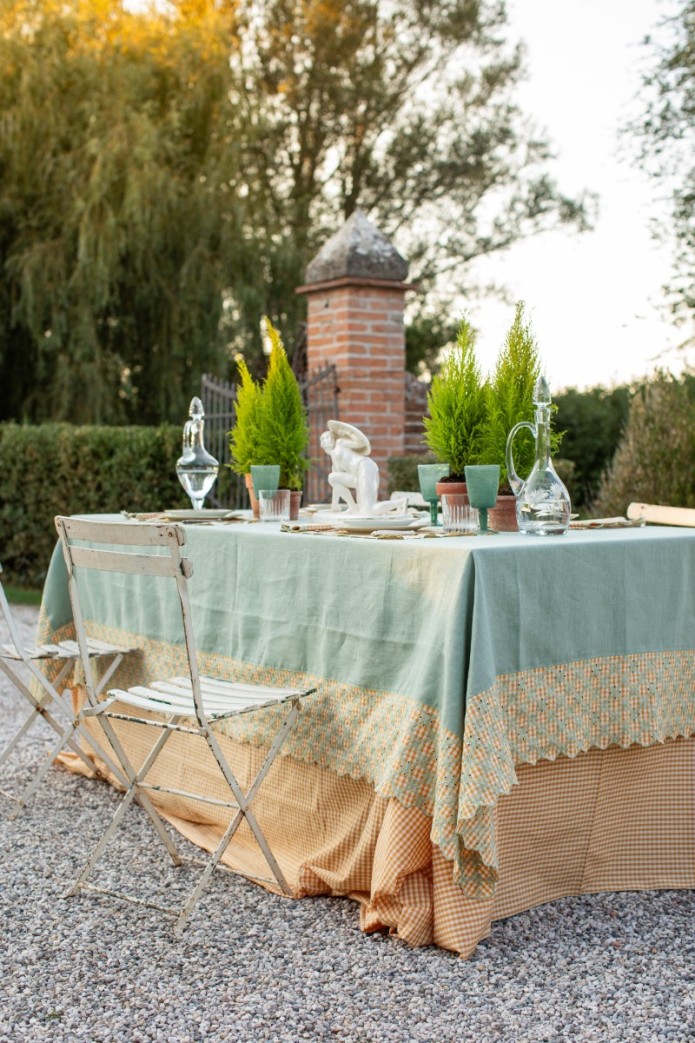 Nappe Nastri en lin antitaches 2