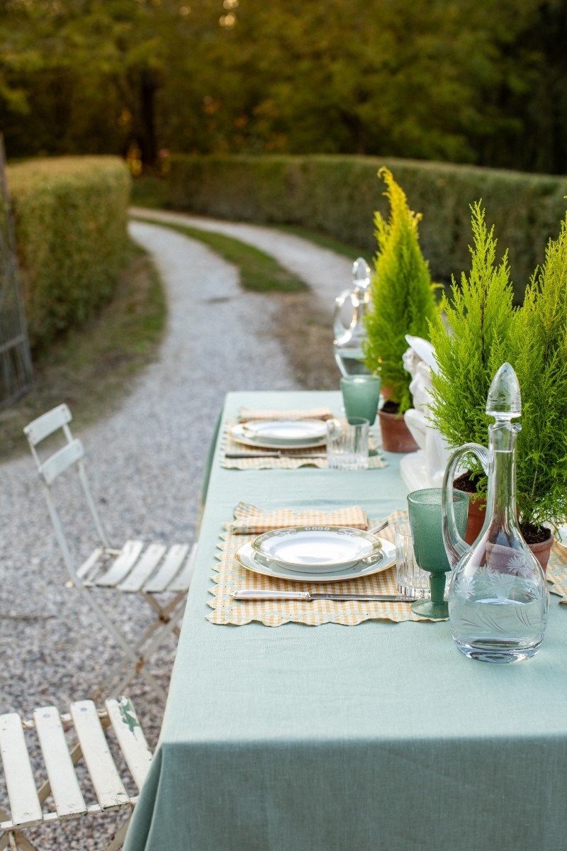 Nappe Nastri en lin antitaches