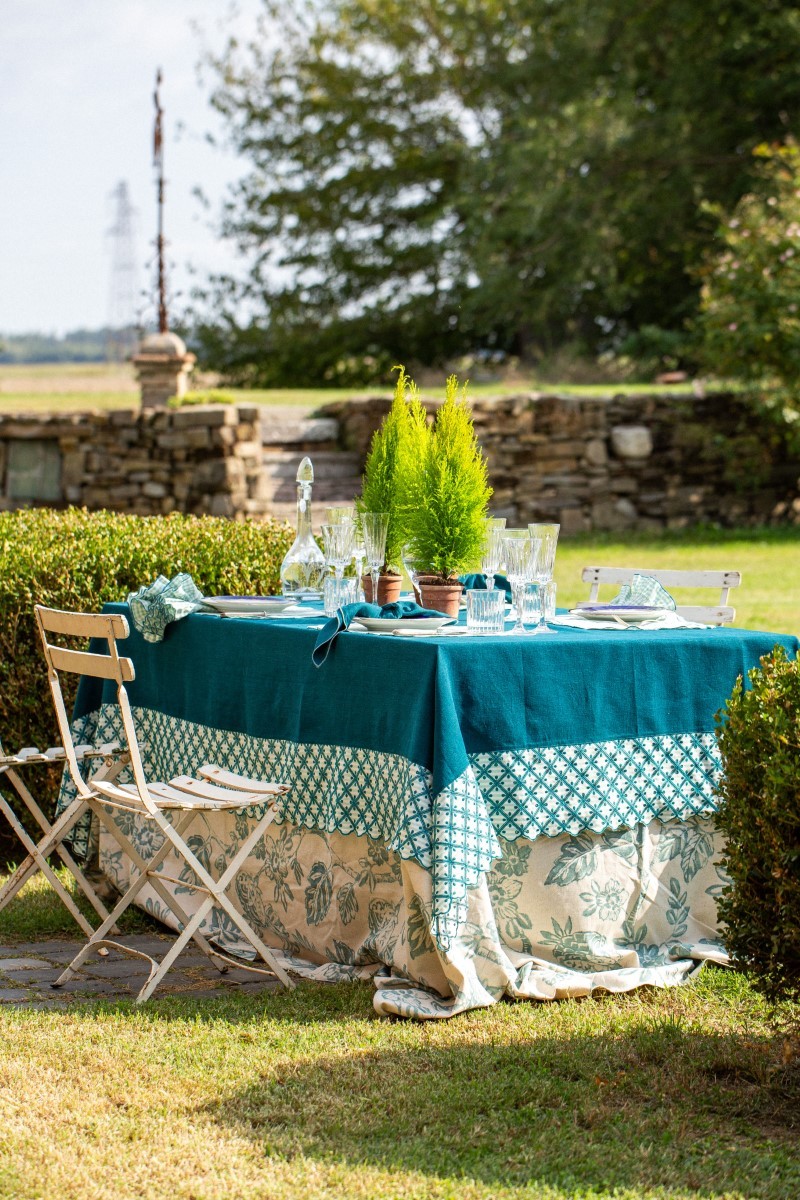 Nappe Nastri en lin antitaches