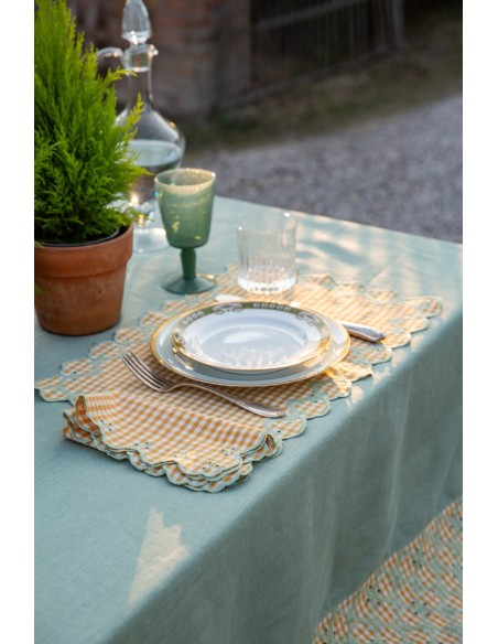 Nappe Nastri en lin antitaches