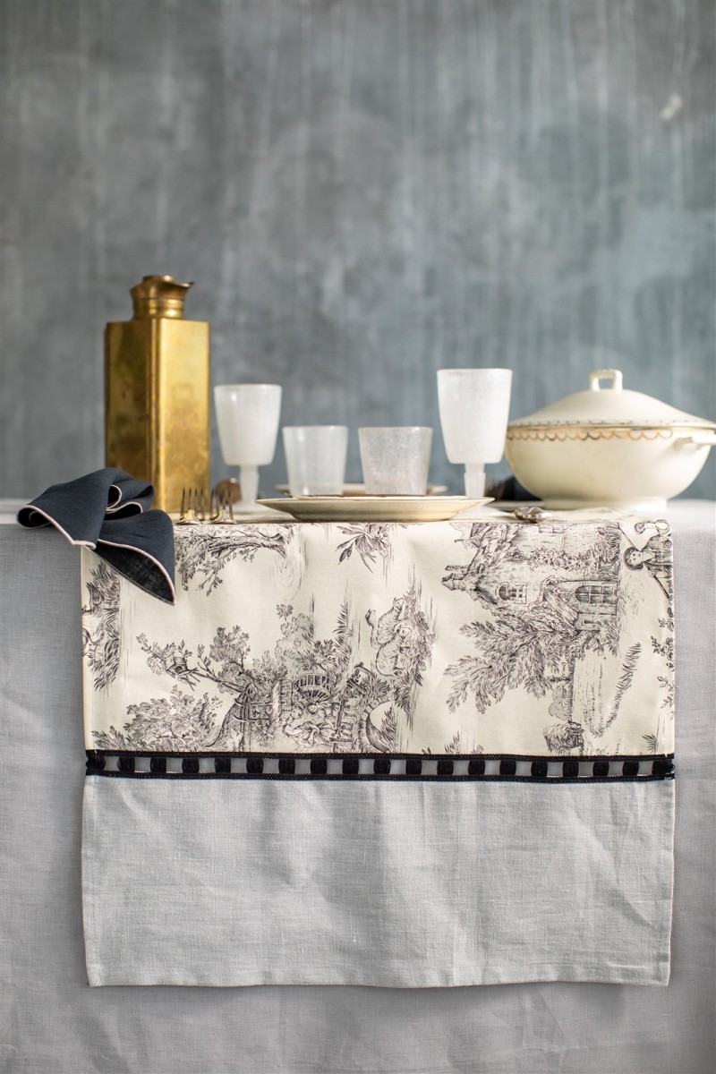 Serviette en lin Filo