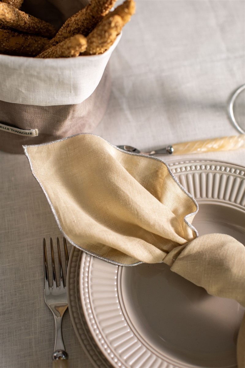 Serviette en lin Filo