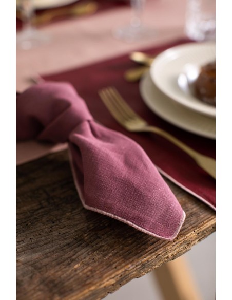 Serviette en lin Filo