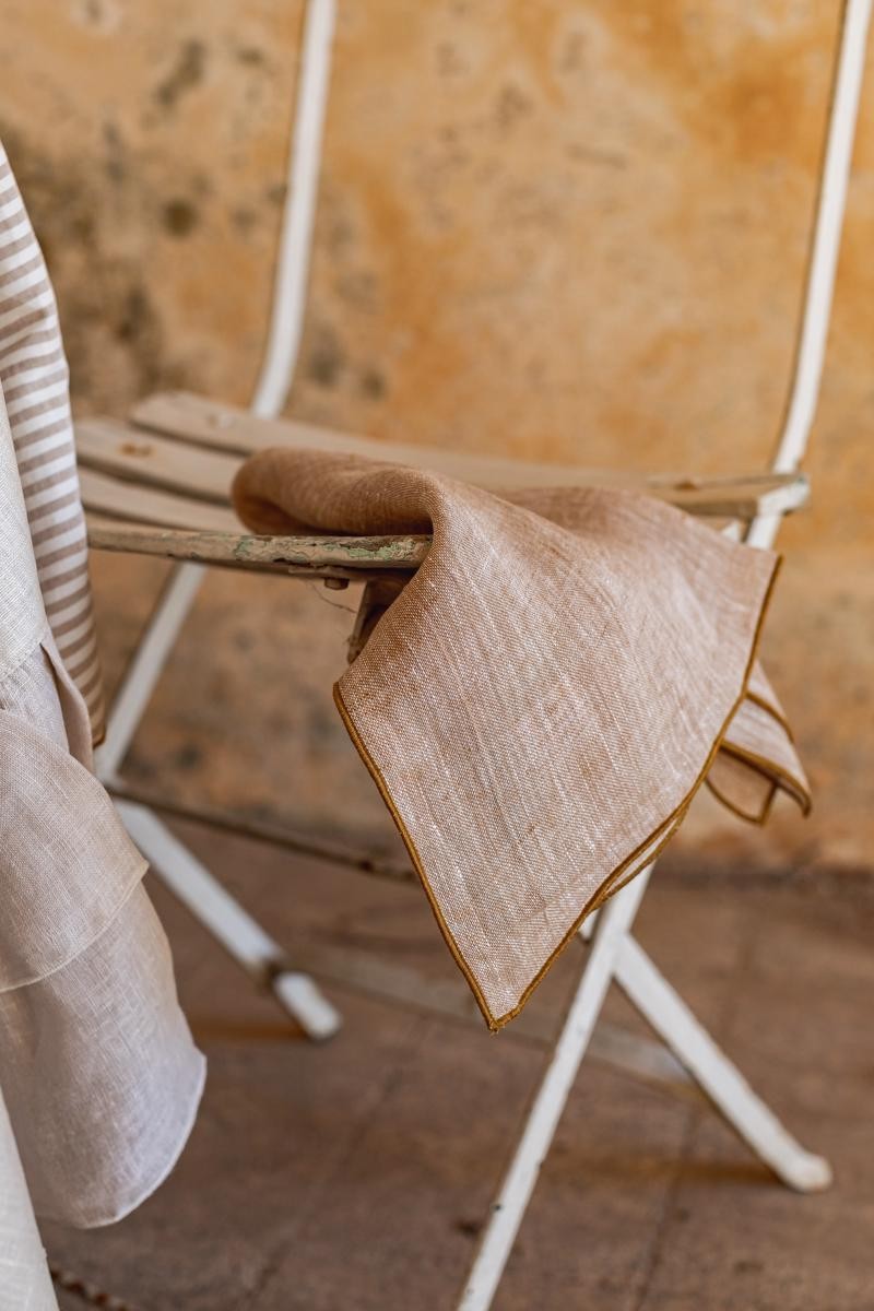 Serviette en lin Filo