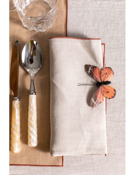 Serviette en lin Filo