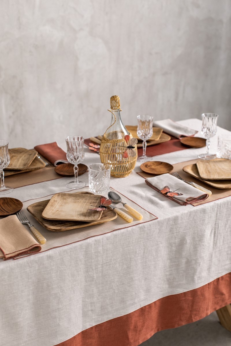 Serviette en lin Filo