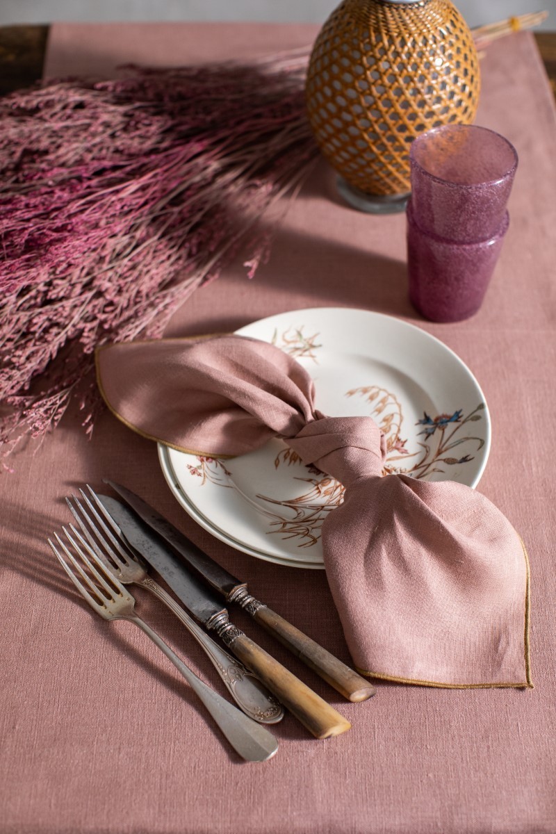 Serviette en lin Filo