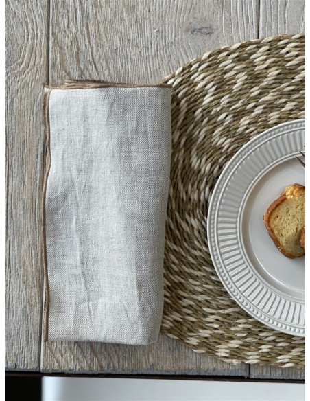 Linen Filo Jaquard Napkin