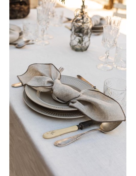 Linen Filo Jaquard Napkin