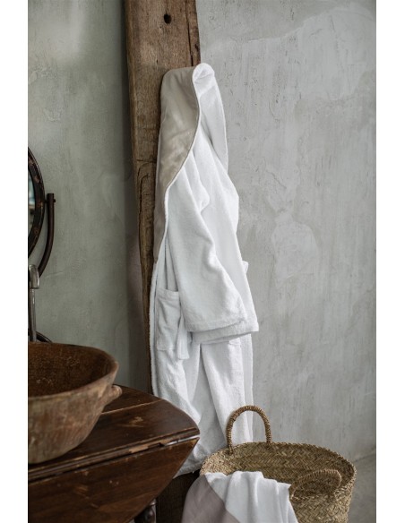 Peignoir Bauhaus en coton