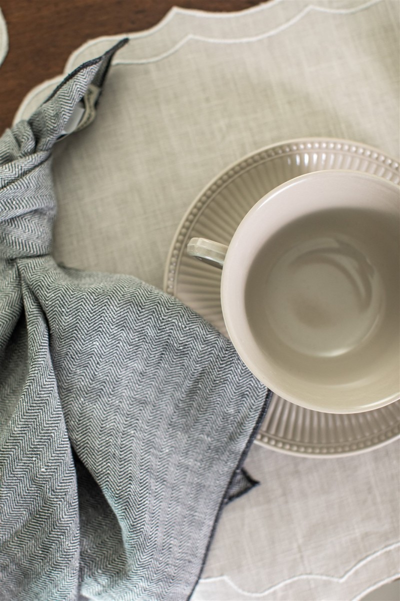 Linen Filo Jaquard Napkin