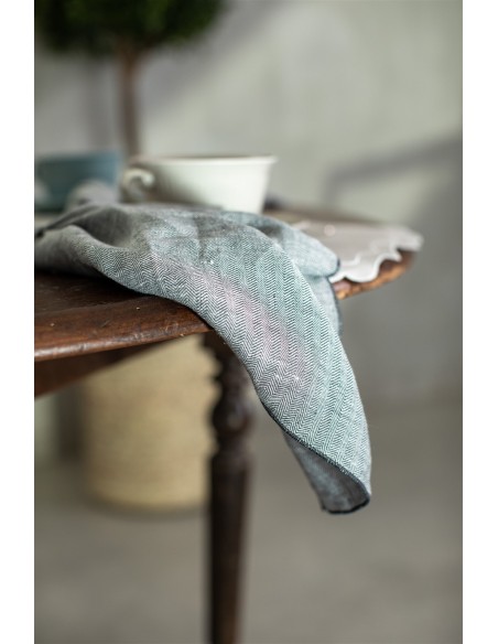 Serviette de table Filo Linen Jacquard