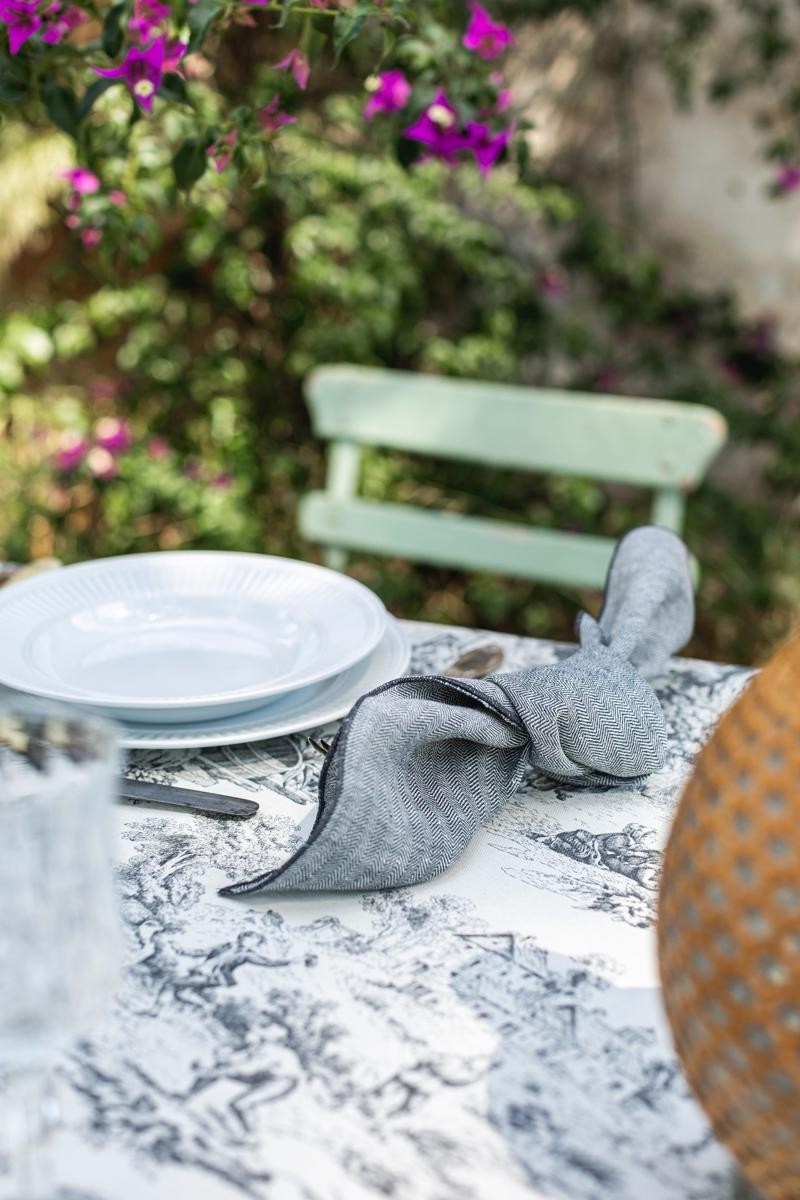 Linen Filo Jaquard Napkin