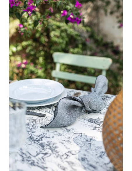 Linen Filo Jaquard Napkin