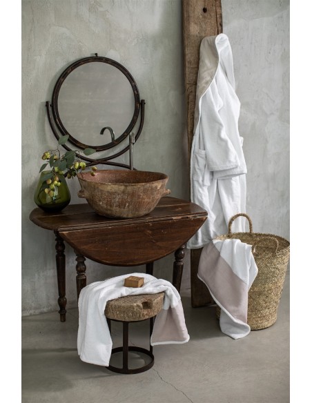 Peignoir Bauhaus en coton